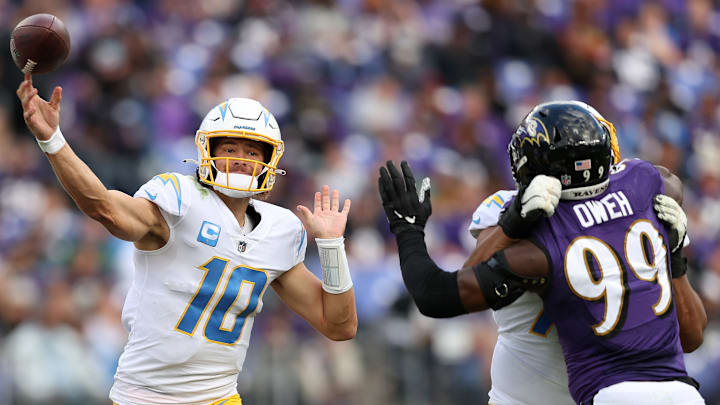 LA Chargers v Baltimore Ravens