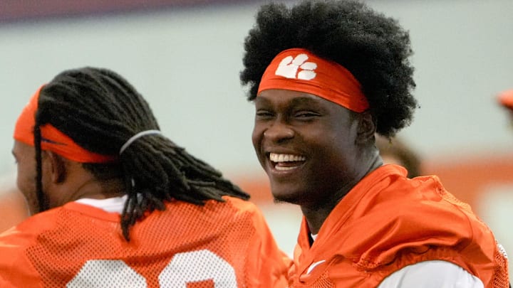 Former receiver Adam Randall is embracing his new role as a running back for Clemson.