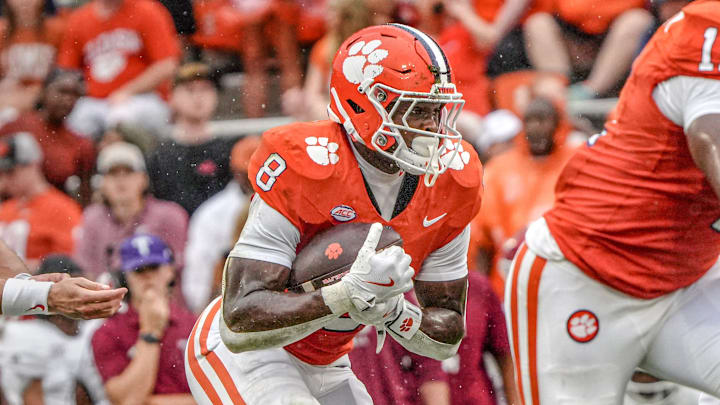 Clemson running back Adam Randall has handled his position change well. Clemson running back Adam Randall has handled his position change well.