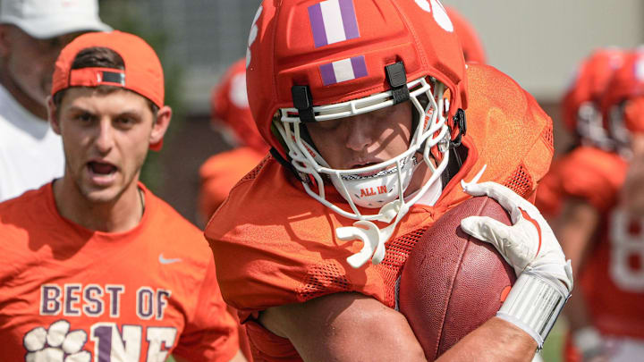 Clemson tight end Christian Bentancur is set to do more next year