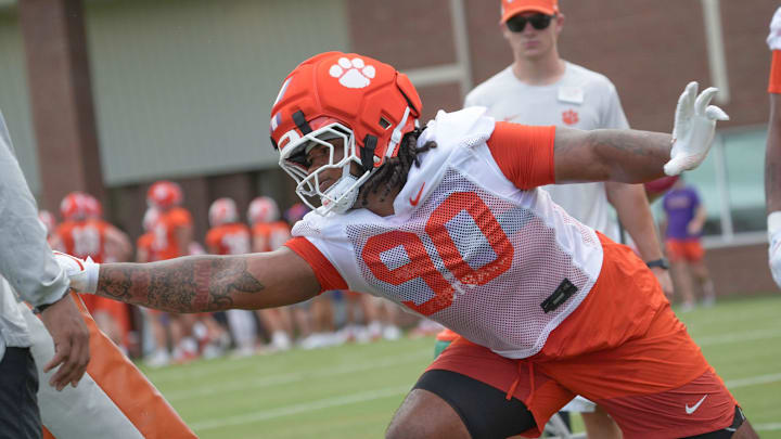 Clemson defensive tackle Stephiylan Green has committed to LSU, facing his former team on Sept. 5. Clemson defensive tackle Stephiylan Green has committed to LSU, facing his former team on Sept. 5.