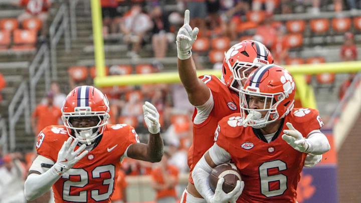 Clemson safety Ricardo Jones (6) is one of 14 players who have left the program during this offseason. 