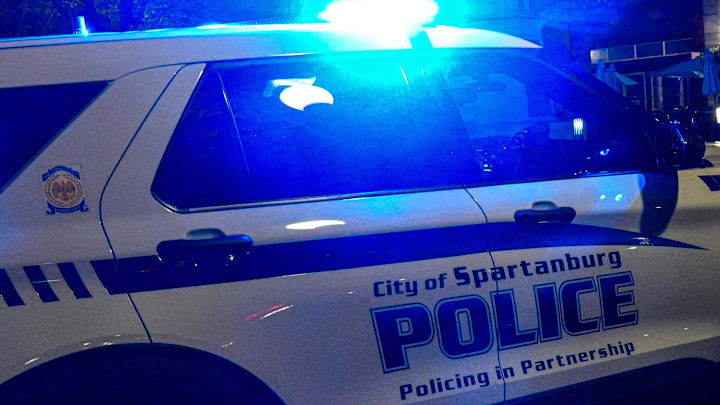 City of Spartanburg police cruiser