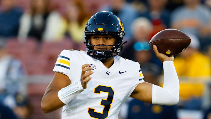 Cal quarterback Jaron-Keawe Sagapolutele Cal quarterback Jaron-Keawe Sagapolutele