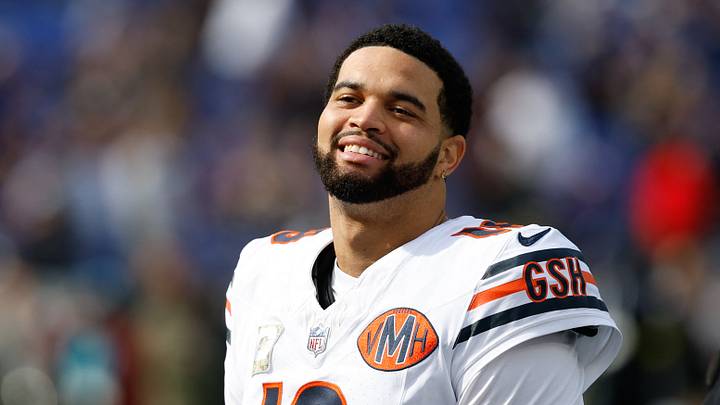 Chicago Bears quarterback Caleb Williams