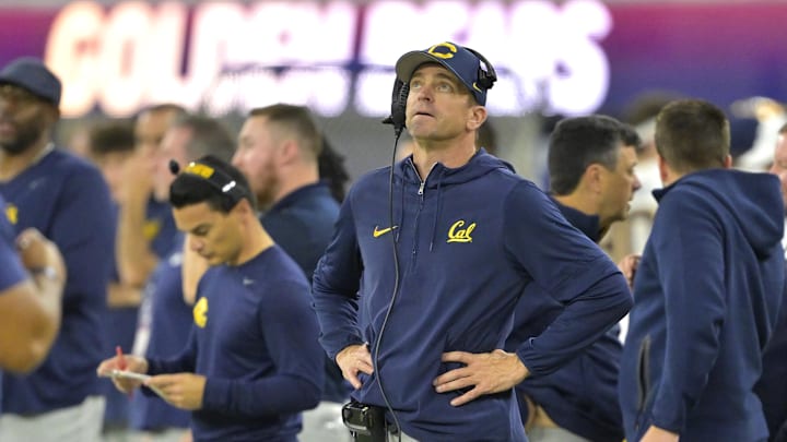 Cal head coach Justin Wilcox Cal head coach Justin Wilcox
