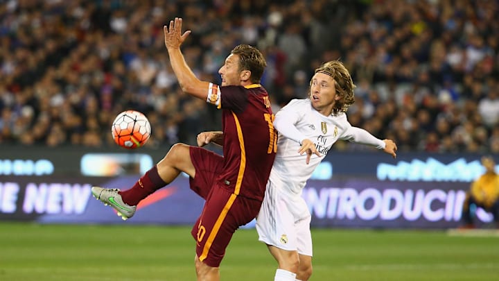 Francesco Totti, Luca Modric