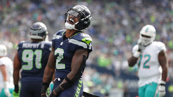 Rayshawn Jenkins of the Seattle Seahawks