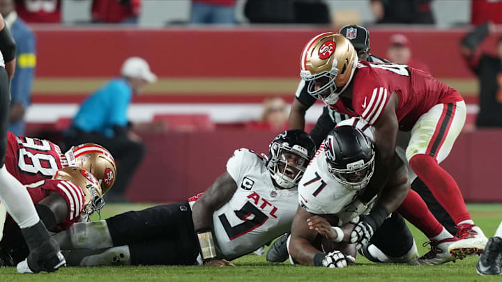 Atlanta Falcons quarterback Michael Penix Jr.