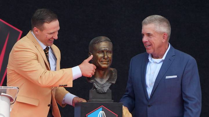 Former New Orleans Saints quarterback Drew Brees and head coach Sean Payton Former New Orleans Saints quarterback Drew Brees and head coach Sean Payton