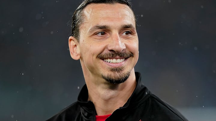 El jugador Zlatan Ibrahimović. El jugador Zlatan Ibrahimović.