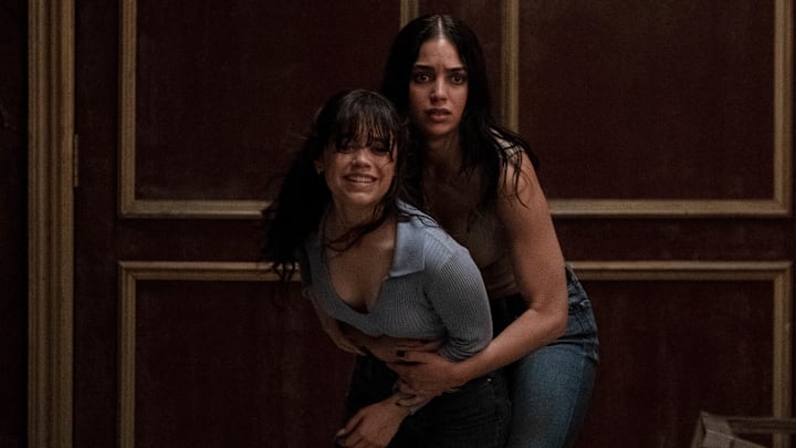 Jenna Ortega (“Tara Carpenter”), left, and Melissa Barrera (“Sam Carpenter” star in Paramount Pictures and Spyglass Media Group's "Scream VI."