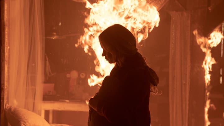 Evelyn (Emily Blunt) braves the unknown in "A Quiet Place Part II.” Photo Credit: Jonny Cournoyer Copyright © 2019 Paramount Pictures. All rights reserved.