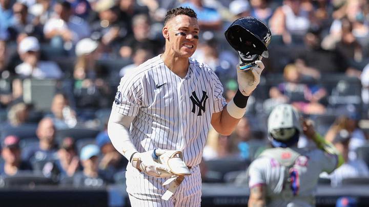 New York Yankees right fielder Aaron Judge was pulled from Wednesday's game with lower leg tightness, which is the last thing fans wanted to hear. New York Yankees right fielder Aaron Judge was pulled from Wednesday's game with lower leg tightness, which is the last thing fans wanted to hear.