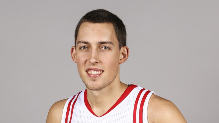 Sep 23, 2016; Houston, TX, USA; Houston Rockets forward Kyle Wiltjer (30) during media day at Toyota Center. Mandatory Credit: Troy Taormina-USA TODAY Sports