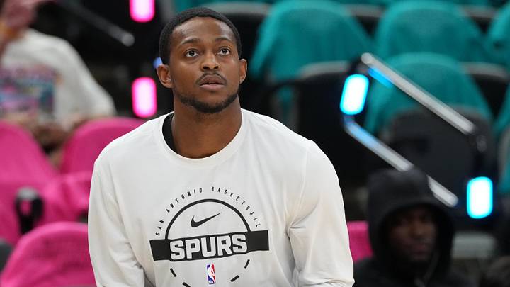 May 22, 2026; San Antonio, Texas, USA; San Antonio Spurs guard De'aaron Fox (4) practices before game three of the western conference finals for the 2026 NBA playoffs at Frost Bank Center. Mandatory Credit: Scott Wachter-Imagn Images May 22, 2026; San Antonio, Texas, USA; San Antonio Spurs guard De'aaron Fox (4) practices before game three of the western conference finals for the 2026 NBA playoffs at Frost Bank Center. Mandatory Credit: Scott Wachter-Imagn Images