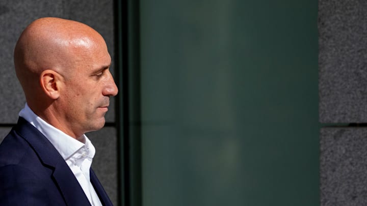 Rubiales Attends Madrid Court Over Hermoso Kiss