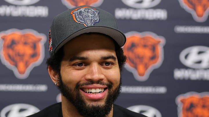 Chicago Bears Introduce Quarterback Caleb Williams And Wide Receiver Rome Odunze