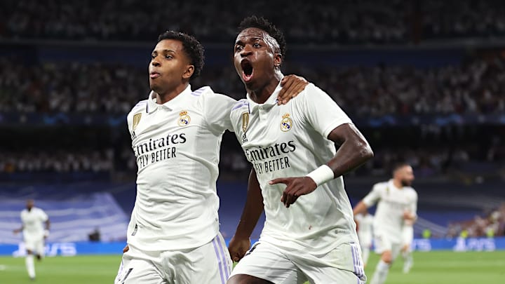 Vini fez um grandíssimo jogo no Santiago Bernabéu