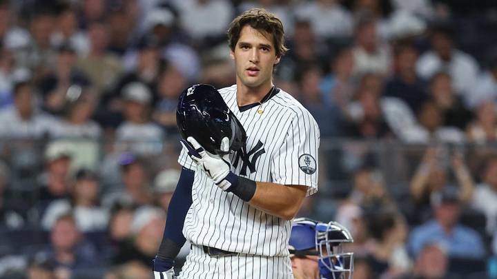 May 19, 2026; Bronx, New York, USA;  New York Yankees designated hitter Spencer Jones (78) at Yankee Stadium. Mandatory Credit: Wendell Cruz-Imagn Images