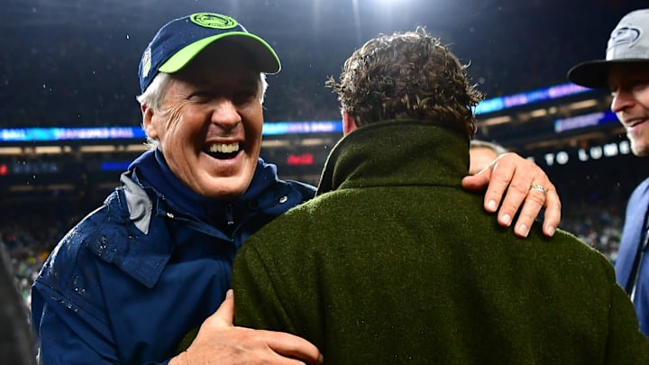 Pete Carroll with the Seattle Seahawks