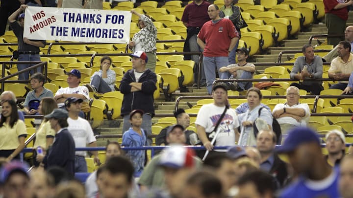 The Expos played their last game in Montreal in 2004.