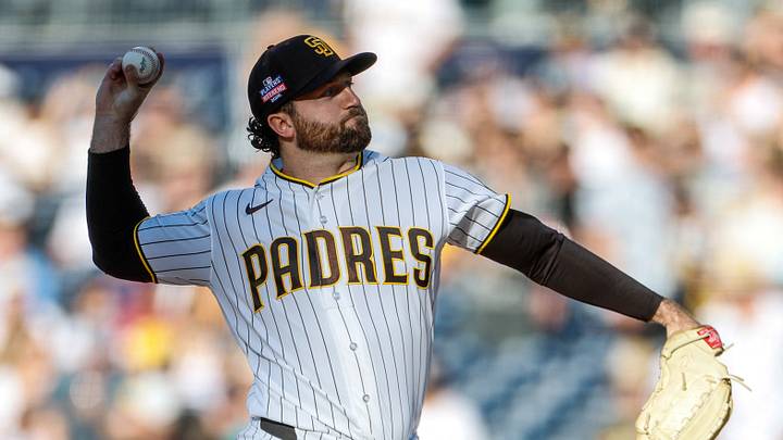 Aug 22, 2026; San Diego, California, USA; San Diego Padres starting pitcher Casey Mize (32) throws a pitch during the first inning against the Minnesota Twins at Petco Park. Mandatory Credit: David Frerker-Imagn Images Aug 22, 2026; San Diego, California, USA; San Diego Padres starting pitcher Casey Mize (32) throws a pitch during the first inning against the Minnesota Twins at Petco Park. Mandatory Credit: David Frerker-Imagn Images