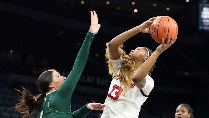 Katie Davidson is making a major impact for the USF women's basketball team Katie Davidson is making a major impact for the USF women's basketball team