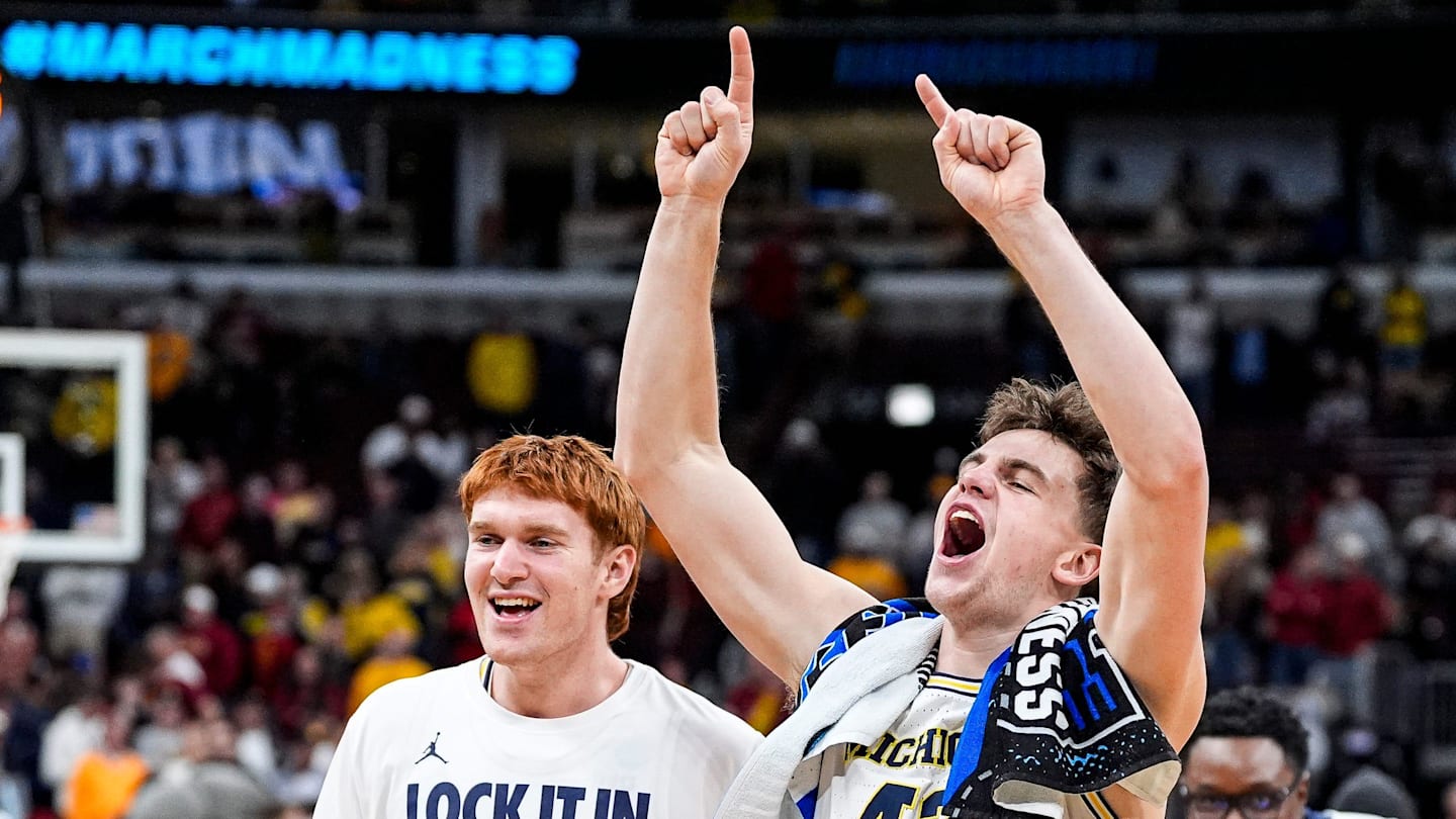 Watch Will Tschetter's Emotional Reaction to Michigan Advancing to Final Four