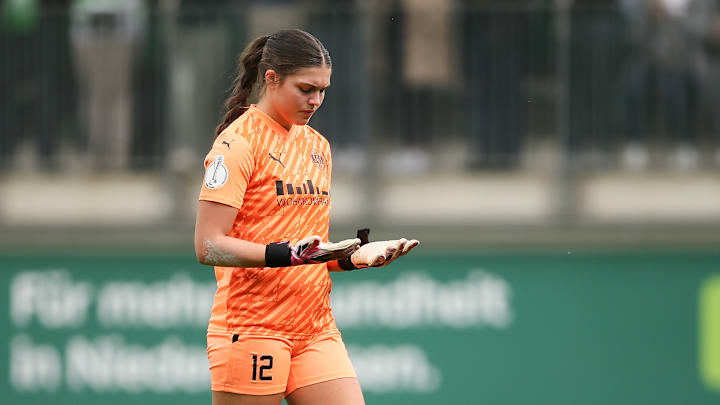 Sophia Winkler riss sich das Kreuzband und wird der Eintracht zu Saisonbeginn fehlen