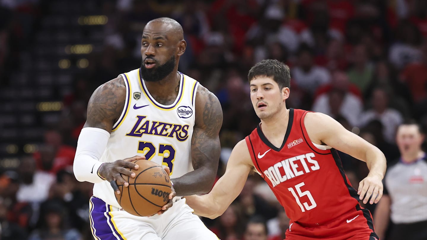 Rockets Made History on Defense Against LeBron James