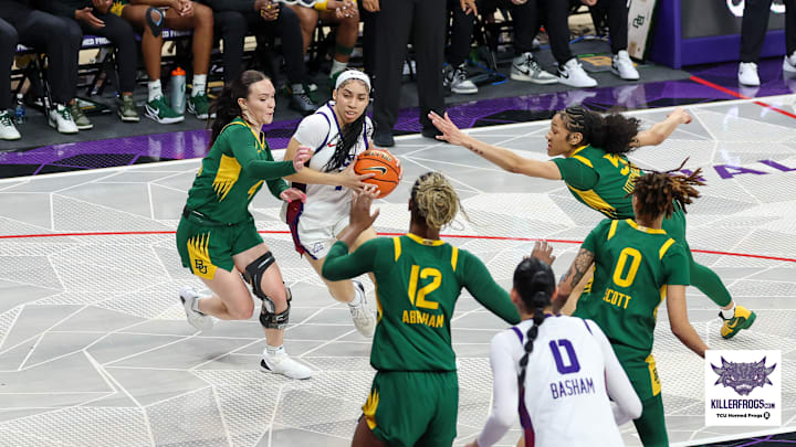 Guard Veronica Sheffey and the TCU women's basketball team will found out its NCAA Tournament draw on Sunday, March 15.