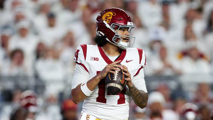 USC Trojans quarterback Jayden Maiava USC Trojans quarterback Jayden Maiava