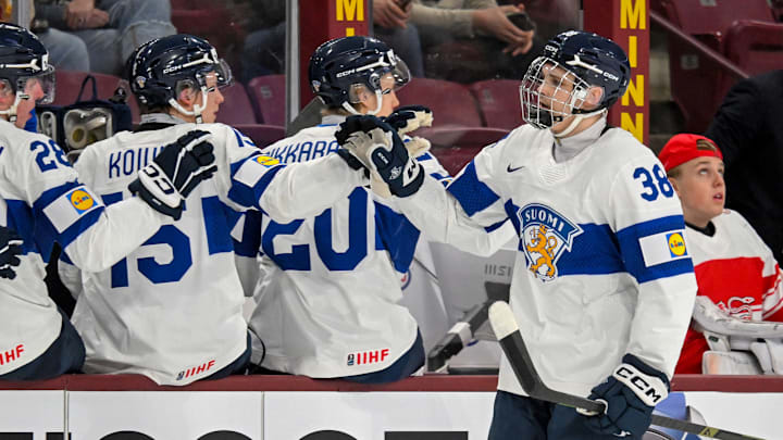 Preliminary Round - Group B, Game 2 Denmark vs Finland - 2026 IIHF World Junior Hockey Championship