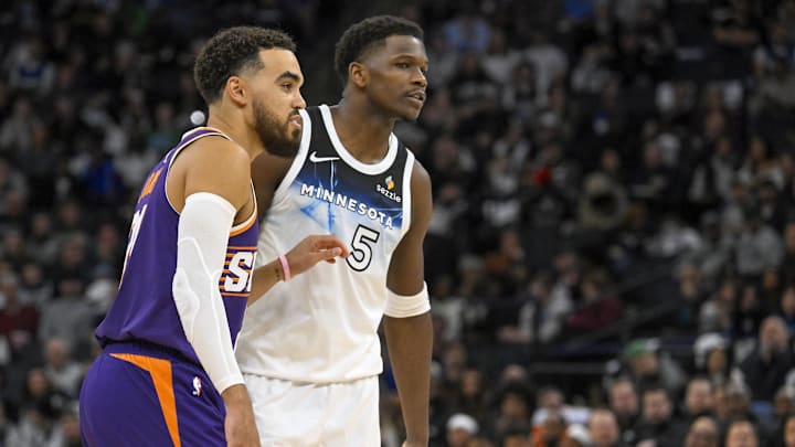 The Suns and Wolves are set as a pick'em on Wednesday.