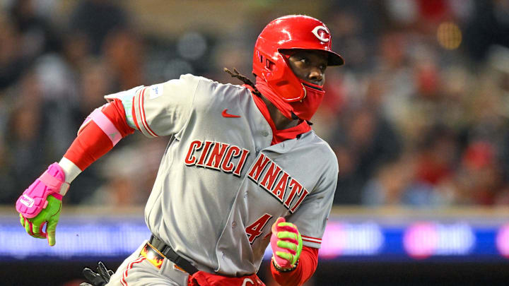 Elly De La Cruz and the Reds are road underdogs in Tampa Bay.