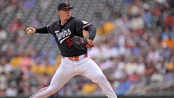 Aug 30, 2026; Minneapolis, Minnesota, USA; Minnesota Twins starting pitcher Zebby Matthews (52) delivers a pitch against the Chicago White Sox during the second inning at Target Field. Mandatory Credit: Nick Wosika-Imagn Images Aug 30, 2026; Minneapolis, Minnesota, USA; Minnesota Twins starting pitcher Zebby Matthews (52) delivers a pitch against the Chicago White Sox during the second inning at Target Field. Mandatory Credit: Nick Wosika-Imagn Images