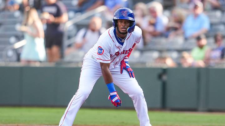 Knoxville Smokies infielder Jefferson Rojas (2) watches the pitchers during a minor league baseball game between the Knoxville Smokies and Chattanooga Lookouts at Covenant Health Park in Knoxville, Tenn., on June 20, 2026.