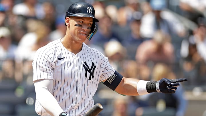 Aaron Judge recibió boleto intencional ante los Azulejos 