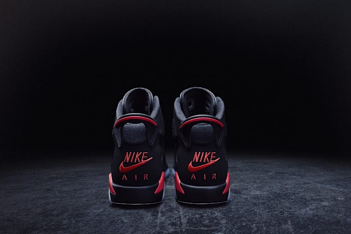 jordan 6 low infrared black