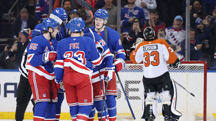 Philadelphia Flyers v New York Rangers