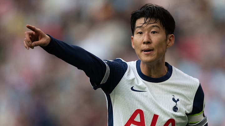 Son in action during the win over Brentford 