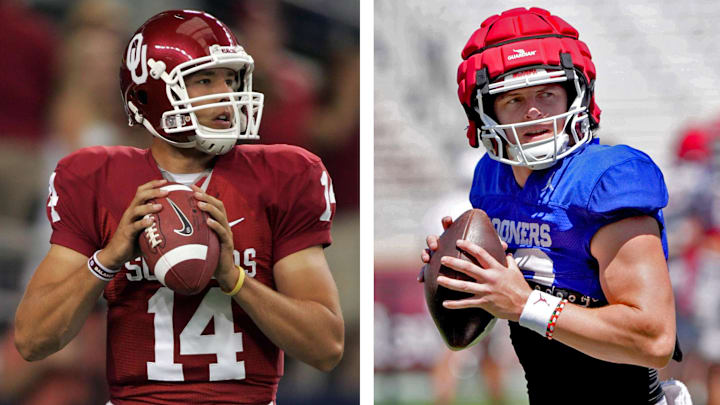 Sam Bradford and John Mateer Sam Bradford and John Mateer