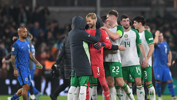 Republic of Ireland v Finland - UEFA Nations League 2024/25 League B Group B2