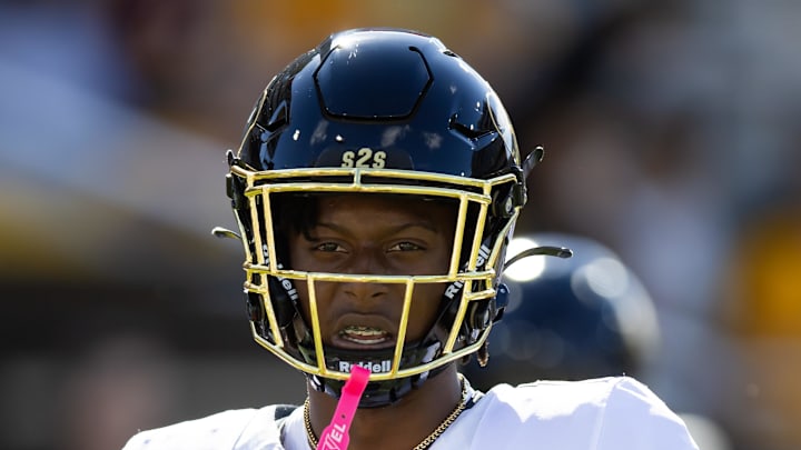 Oct 7, 2023; Tempe, Arizona, USA; Colorado Buffaloes cornerback Cormani McClain (1) against the Arizona State Sun Devils at Mountain America Stadium. Mandatory Credit: Mark J. Rebilas-USA TODAY Sports