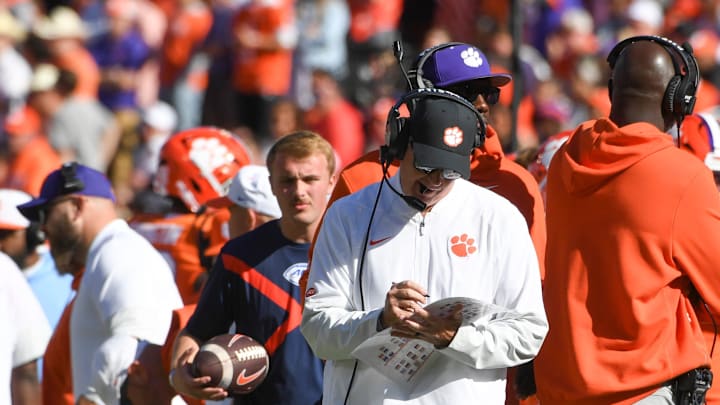 Clemson defensive coordinator Tom Allen will have plenty of new players on his unit next season.