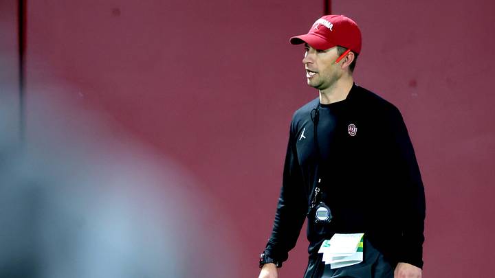 Oklahoma special teams coach Doug Deakin watches on during one of the Sooners' spring practices. Oklahoma special teams coach Doug Deakin watches on during one of the Sooners' spring practices.