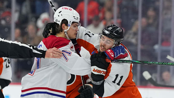 Montreal Canadiens v Philadelphia Flyers