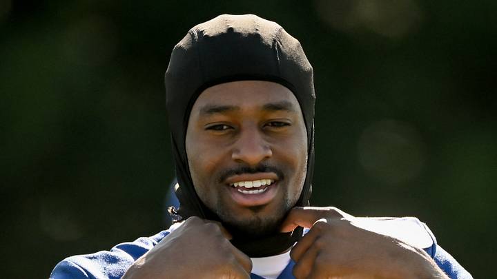 Indianapolis Colts cornerback Mekhi Blackmon at training camp