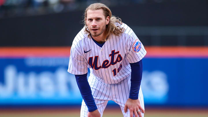Apr 17, 2022; New York City, New York, USA;  New York Mets center fielder Travis Jankowski (16) at Citi Field. Mandatory Credit: Wendell Cruz-Imagn Images